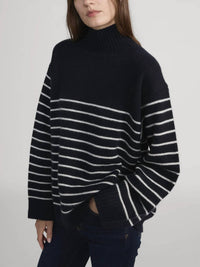Frame - Cashmere Turtleneck Oversized Fit Top