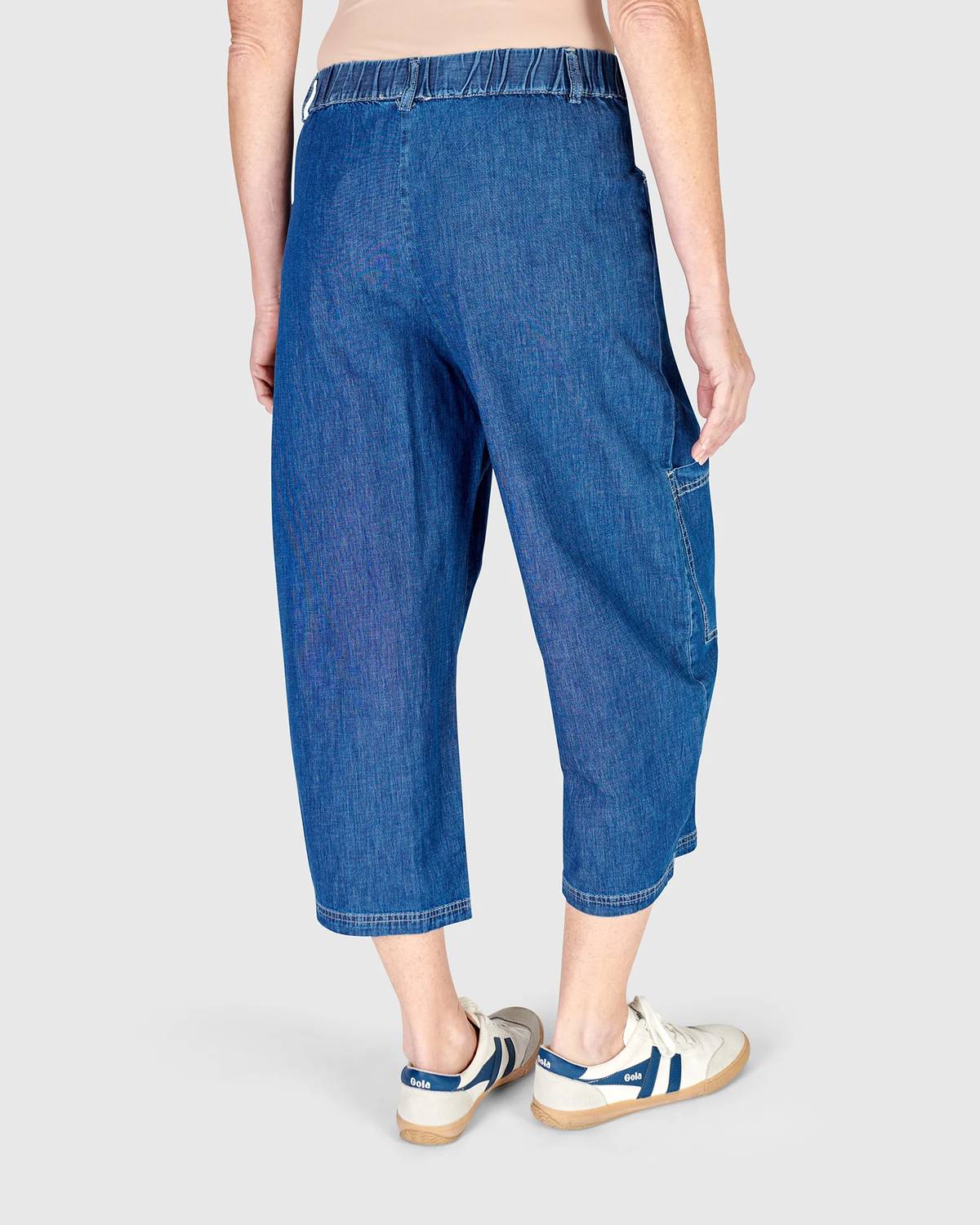 Alembika - Cropped Baggy Pants