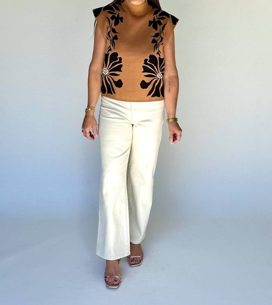 Entro - Ashton High Neck Knit Pullover Top