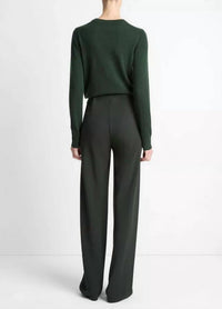 Vince - High Waist Crepe Bias Pant