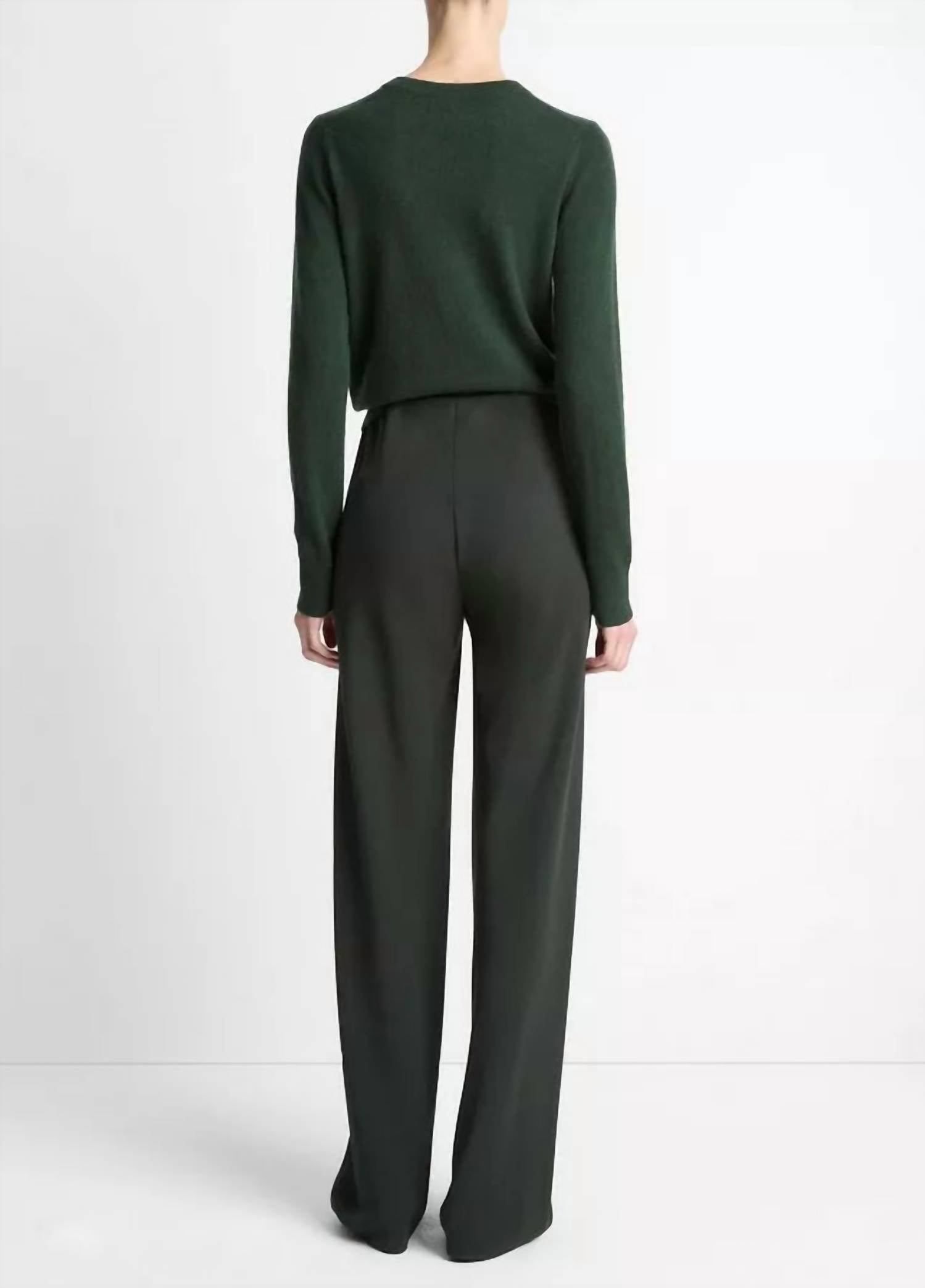 Vince - High Waist Crepe Bias Pant