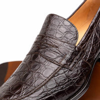 Zelli Italia - Men's Roma Crocodile Penny Loafer