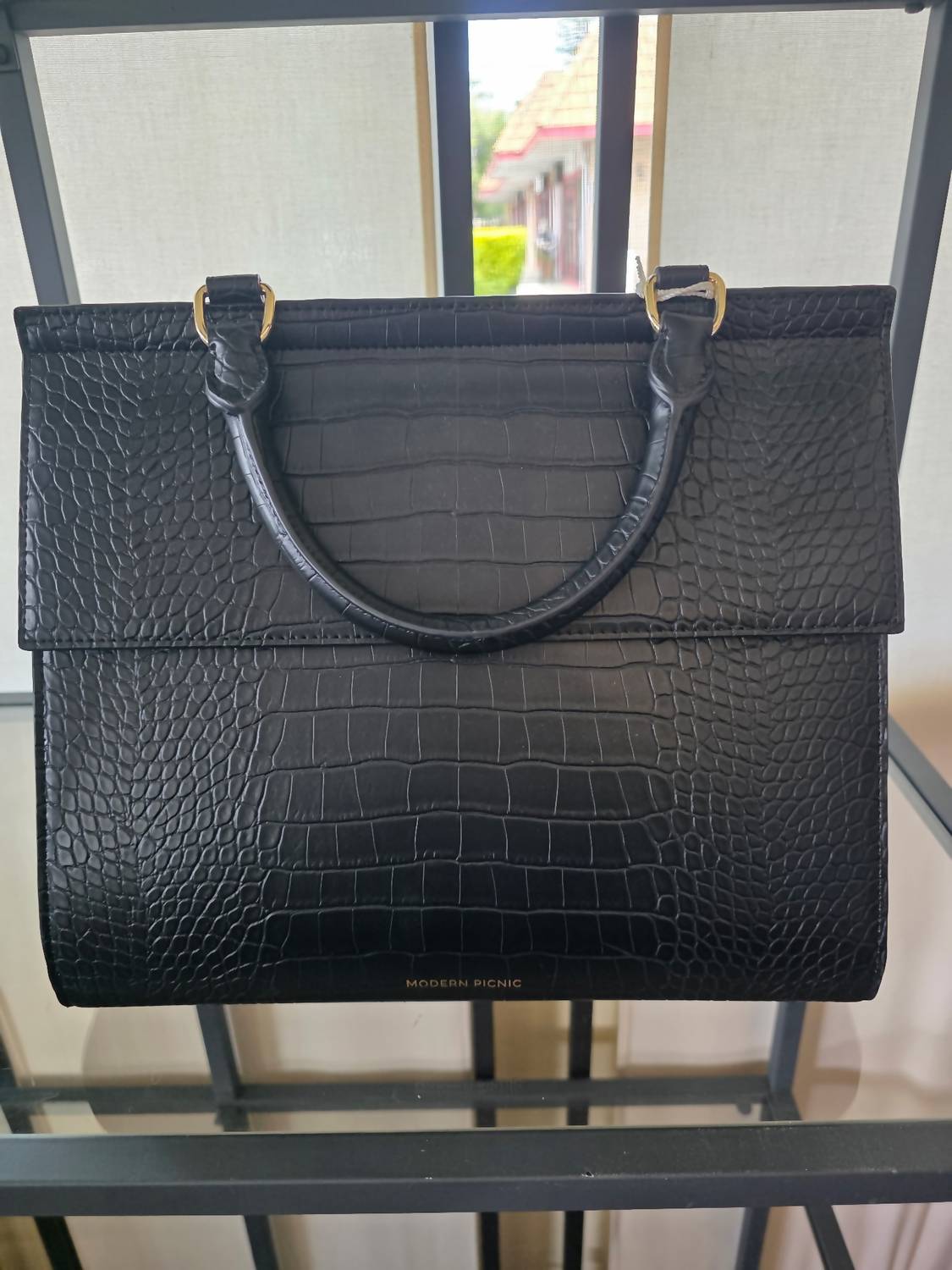 Modern Picnic - Women's Luncher Croc Bag - Medium