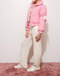 Pretty Garbage - BOW PUFFER JACKET