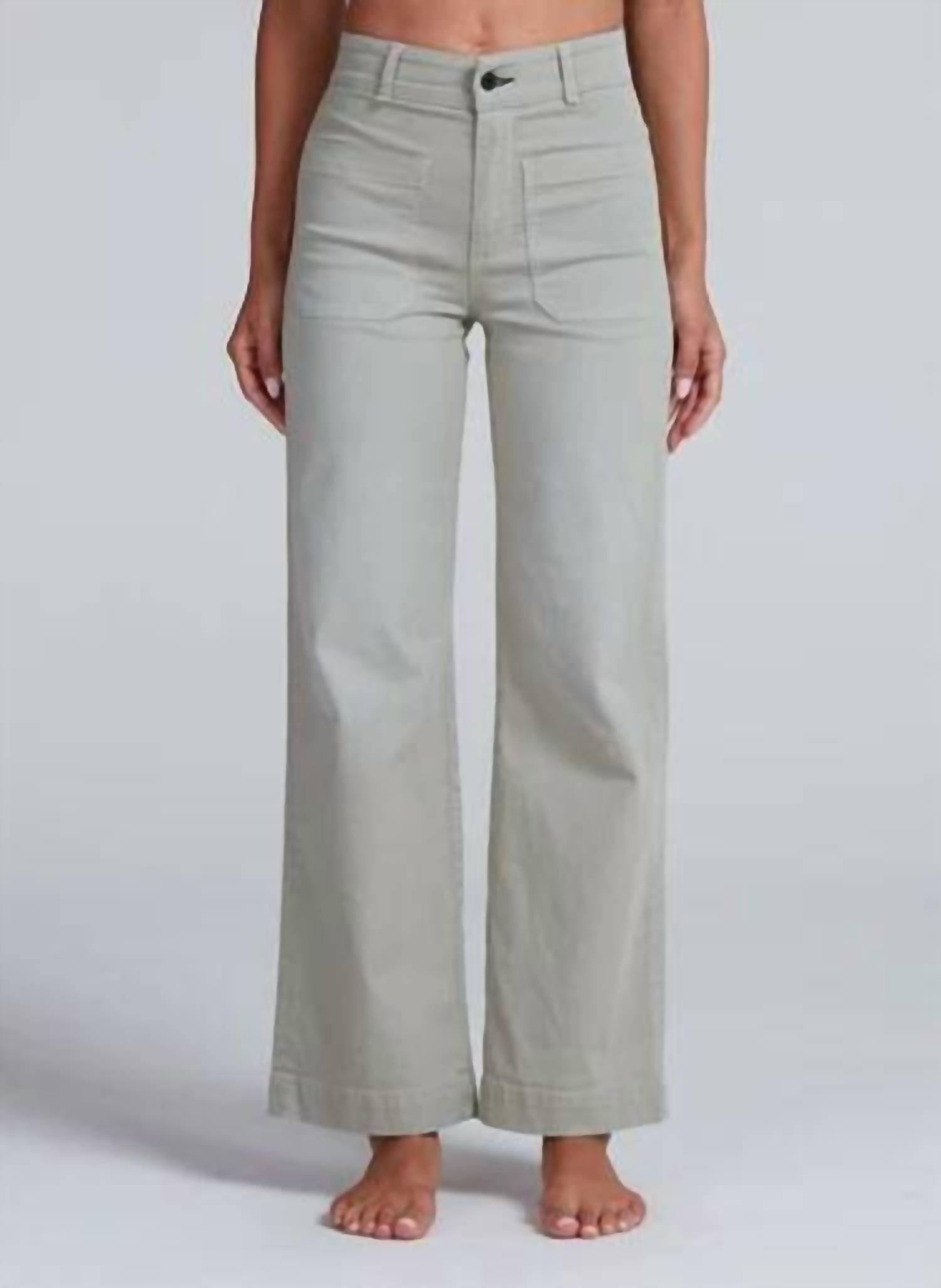 Askk Ny - Sailor Twill Straight Leg Pant
