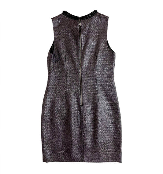 Marc New York - Women's Sleeveless Fitted Sheath Pencil Coated Knit Dress