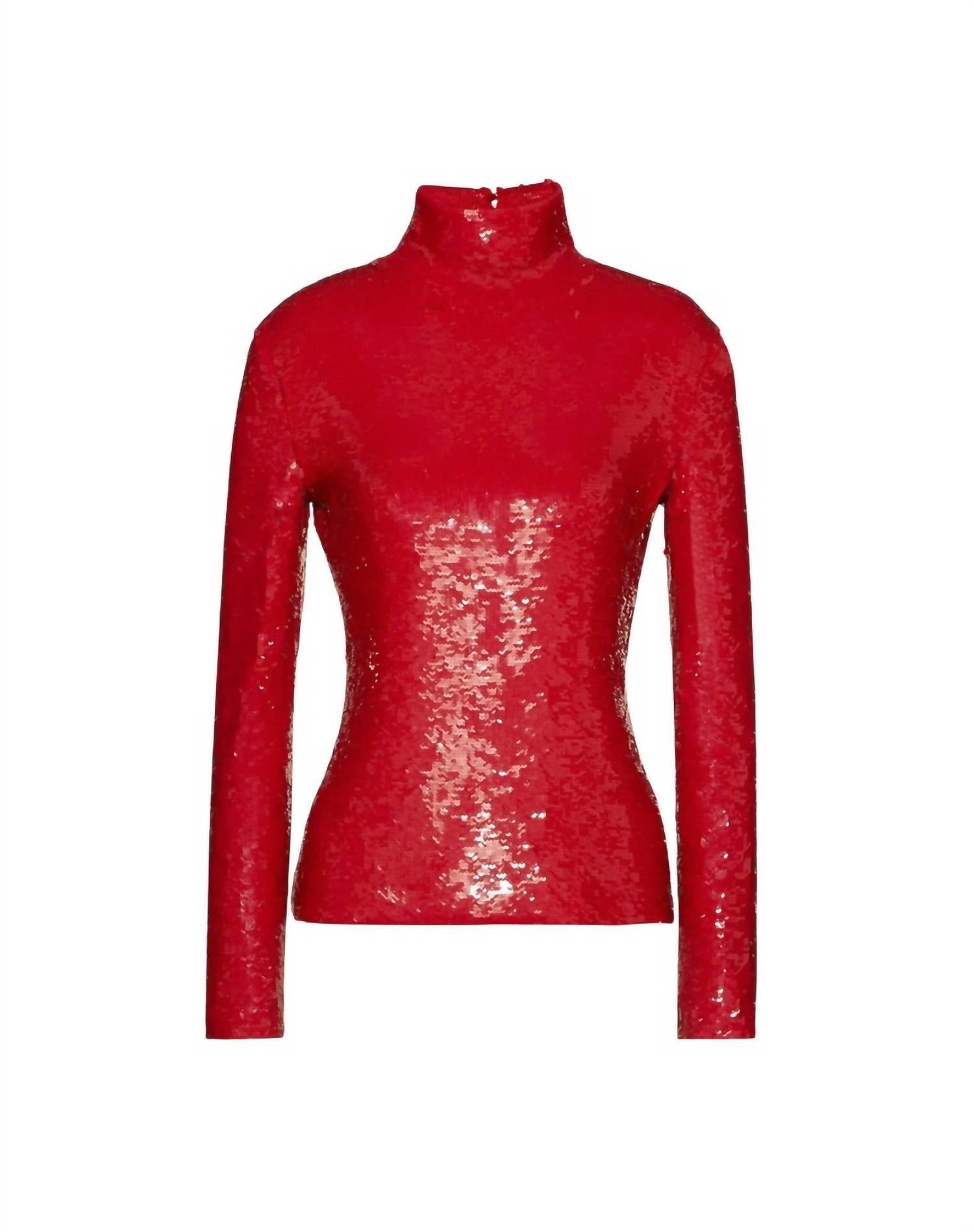 Valentino - Embroidered Stretch Tulle Top