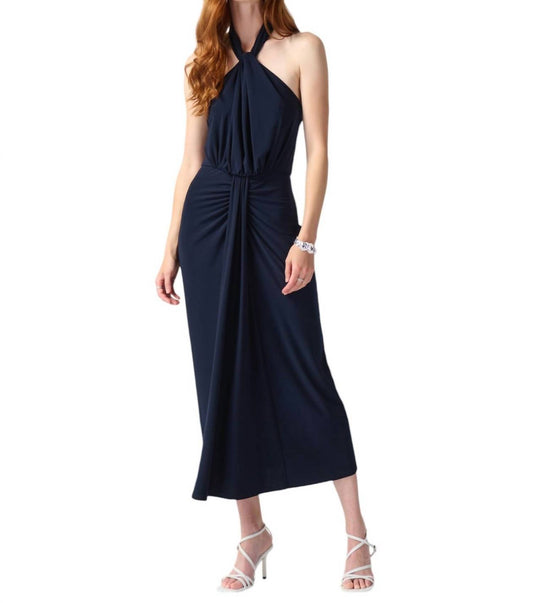 Joseph Ribkoff - HALTER MIDI DRESS