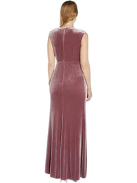 Adrianna Papell - Beaded Velvet Mermaid Gown