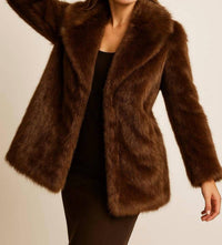Coalition La - Luxe Cloud Oversized Faux Fur Coat