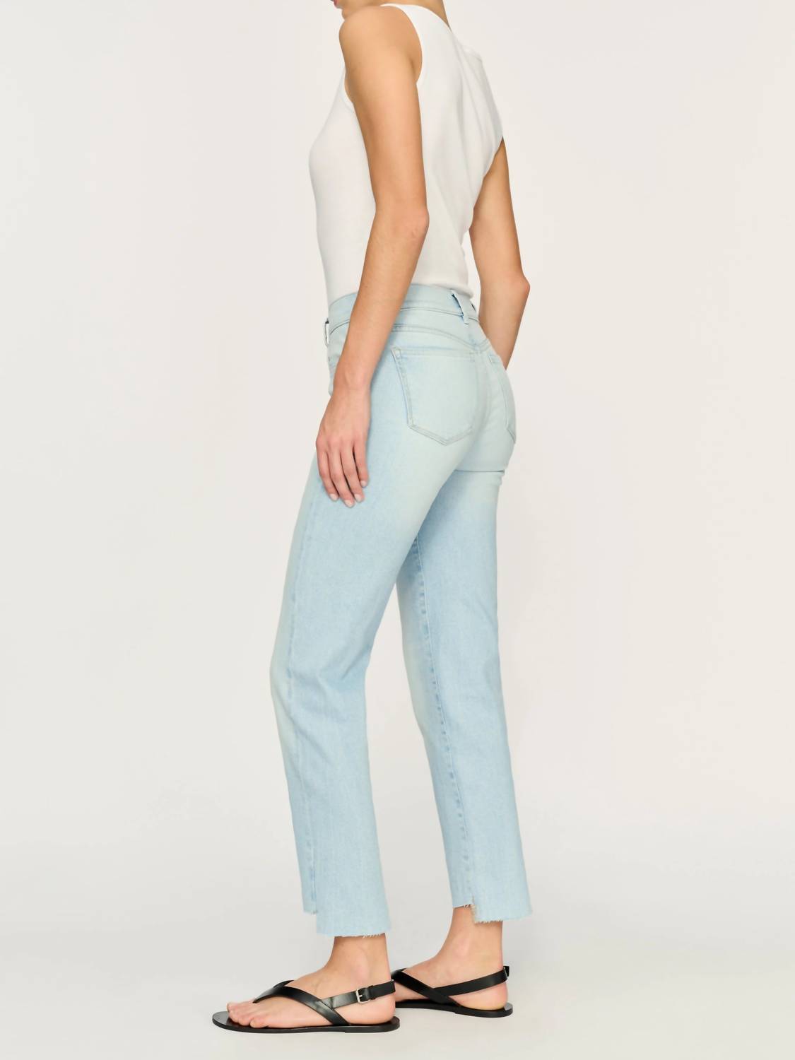Dl1961 - Women'S - Mara Straight Mid Rise Instasculpt Ankle Jeans