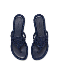 Tory Burch - Women's Miller Knotted Crystal Sandal