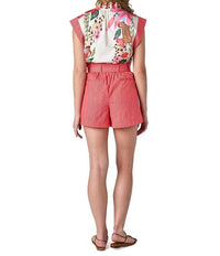 Crosby by Mollie Burch Lettie Short in rosy ribbon - women's shorts - view 4