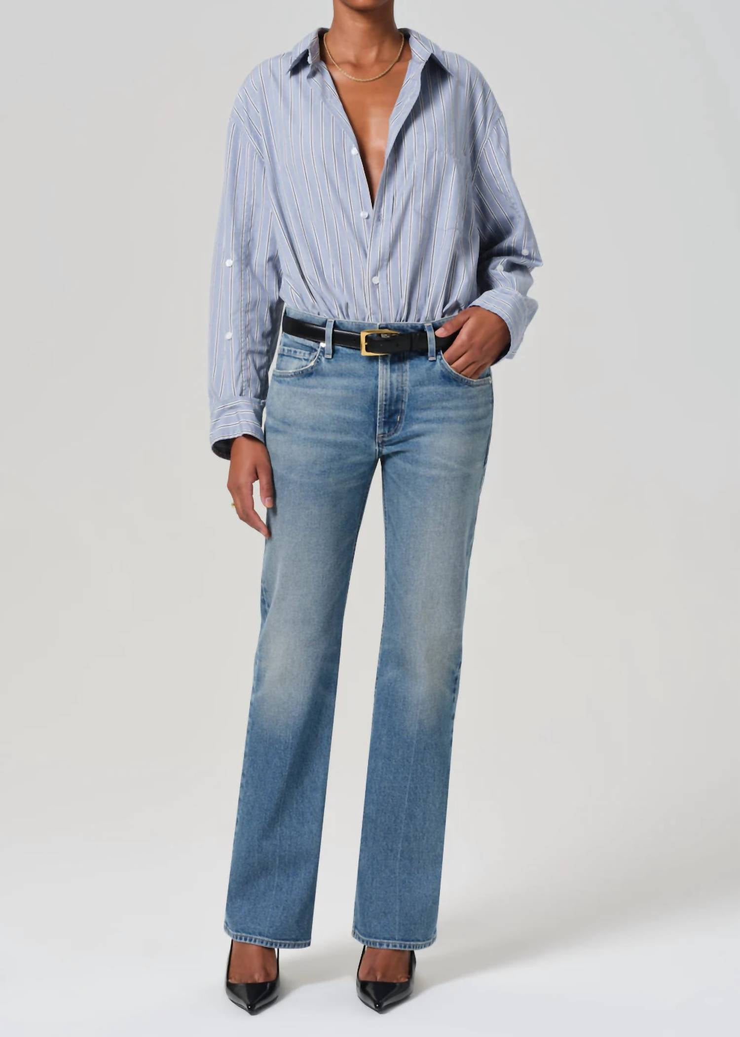 Citizens Of Humanity - Genova Low Rise Boot Cut Jeans