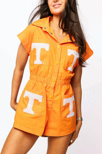 Queen Of Sparkles - Licensed Tennessee Mascot Pocket Romper