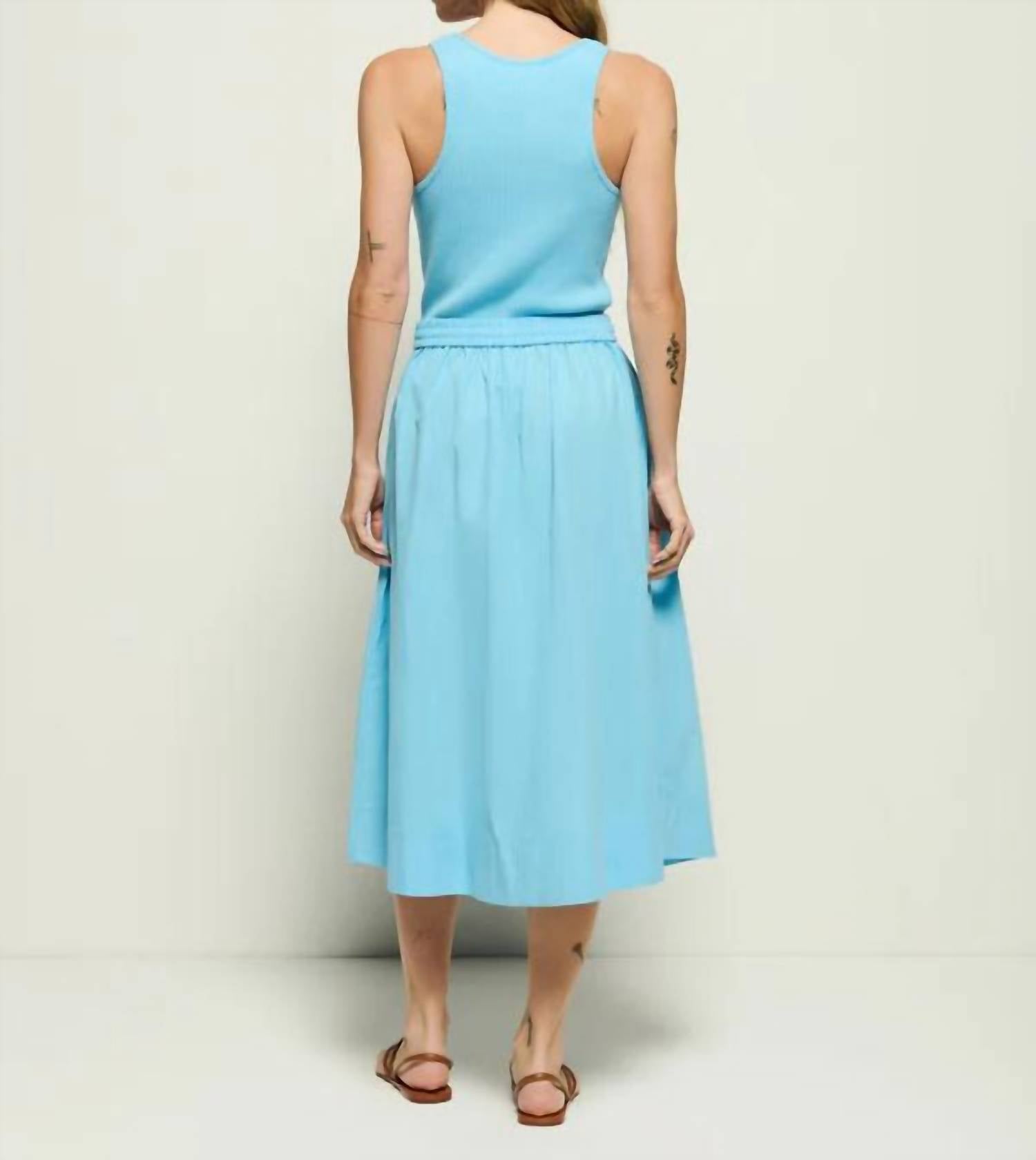 Nation Ltd - Sadelle Combo Midi Dress