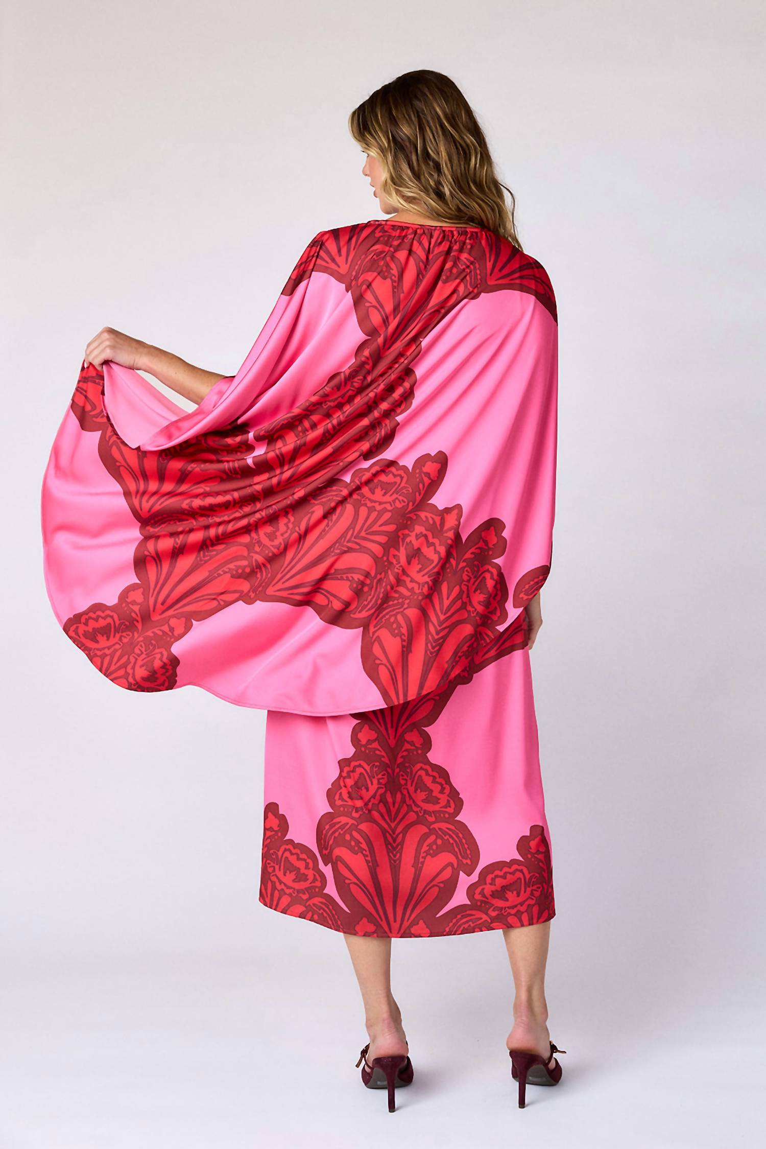 Crosby By Mollie Burch - Corinth Cape Dress