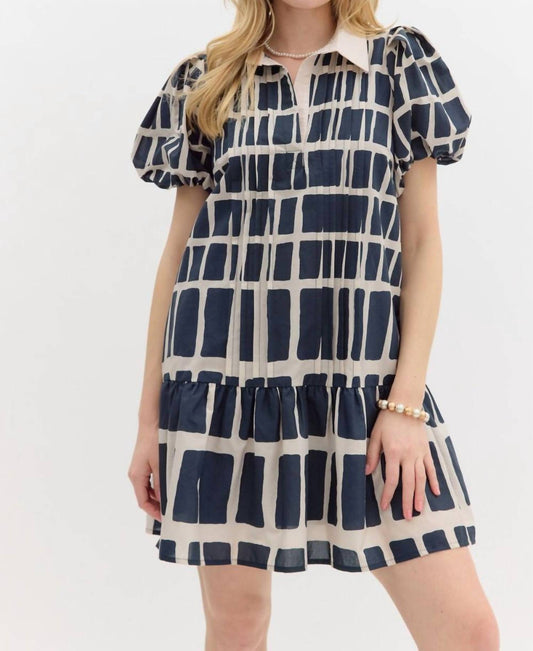 Entro - The Lilly Abstract Dress