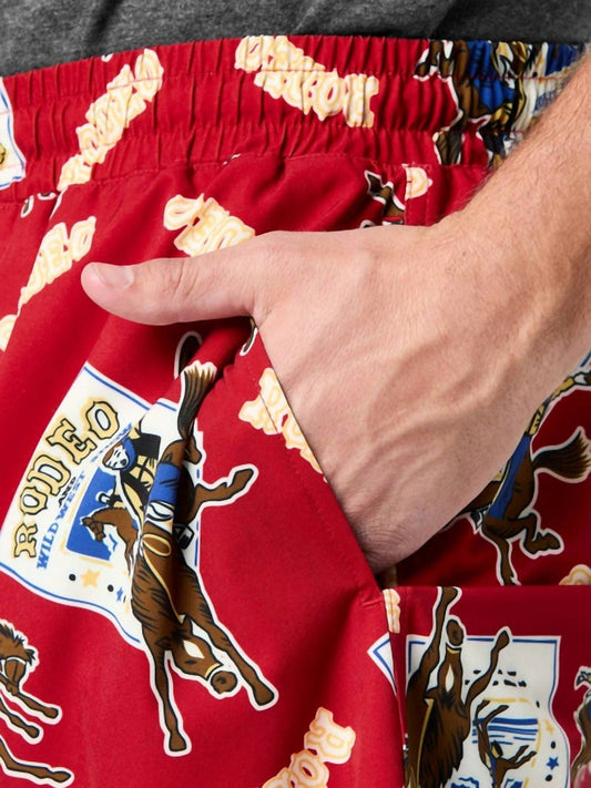 Cinch - Rodeo Print Swim Trunk