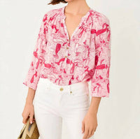 Lilly Pulitzer - Elsa Pullover Blouse