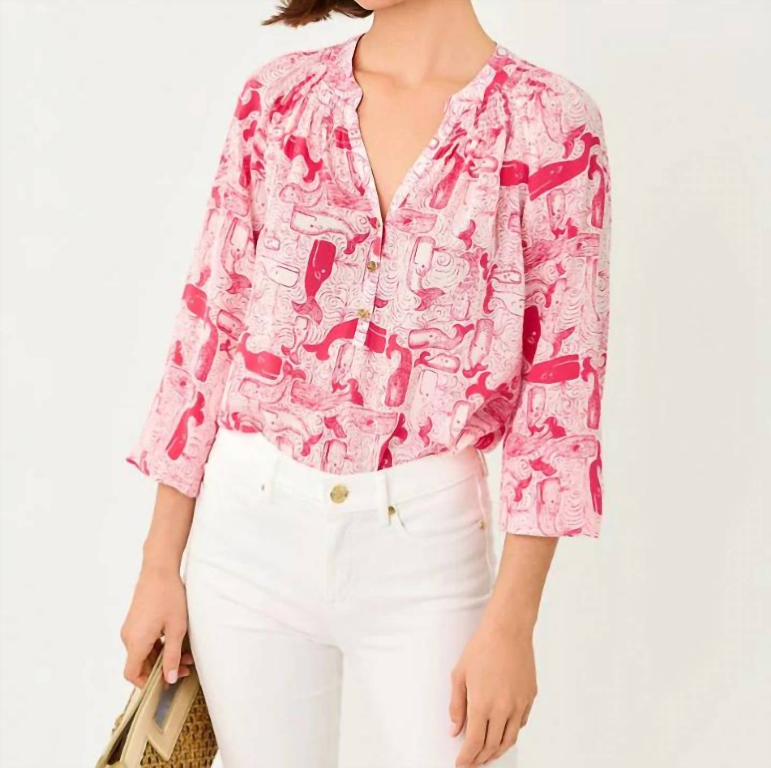 Lilly Pulitzer - Elsa Pullover Blouse