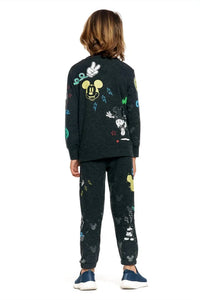 Chaser - Mickey Mash Up Hacci Sweatshirt