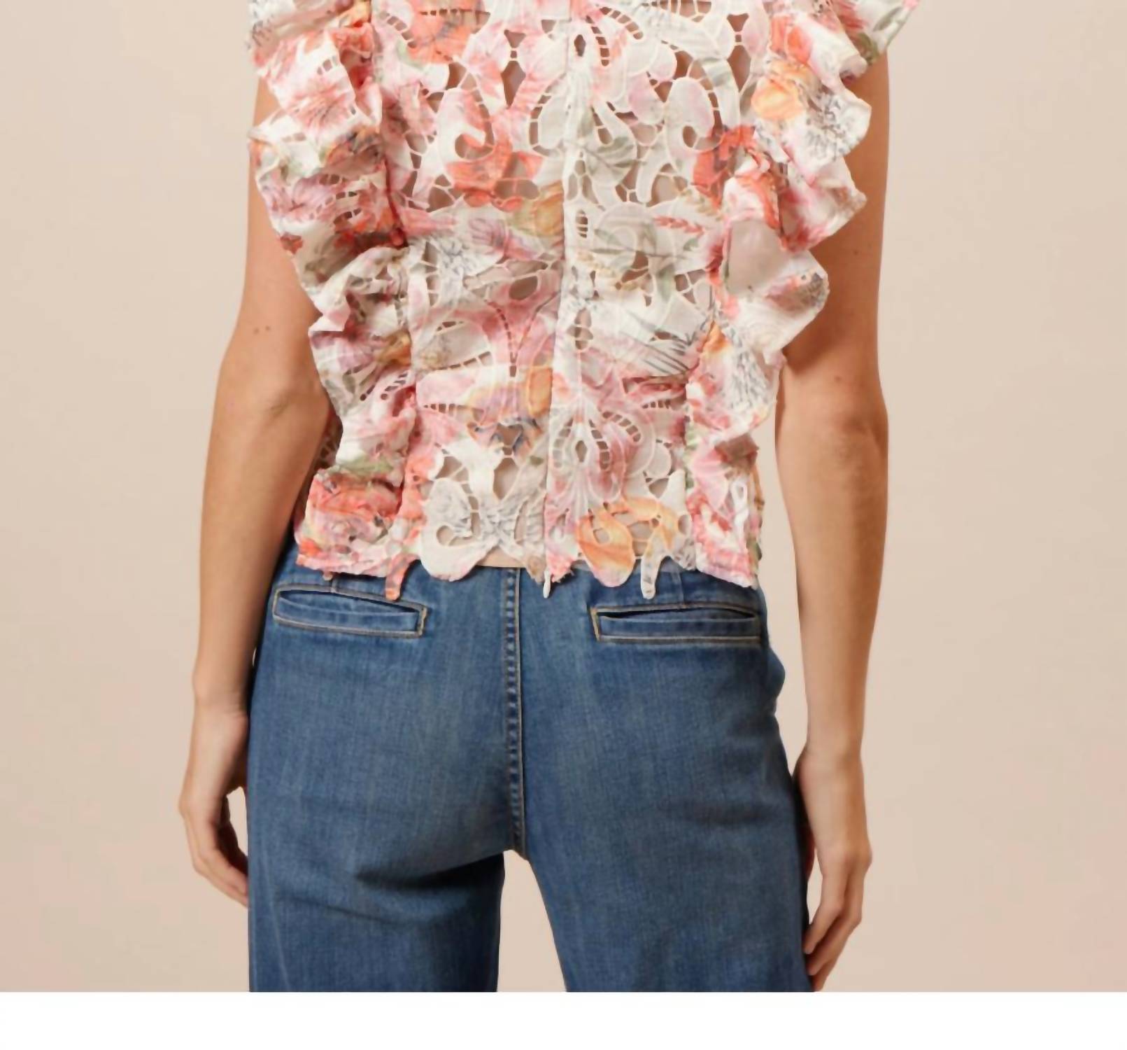 Lucy Paris - Fumi Ruffle Top