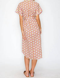 Meet Me In Santorini - Shirt Midi Dress