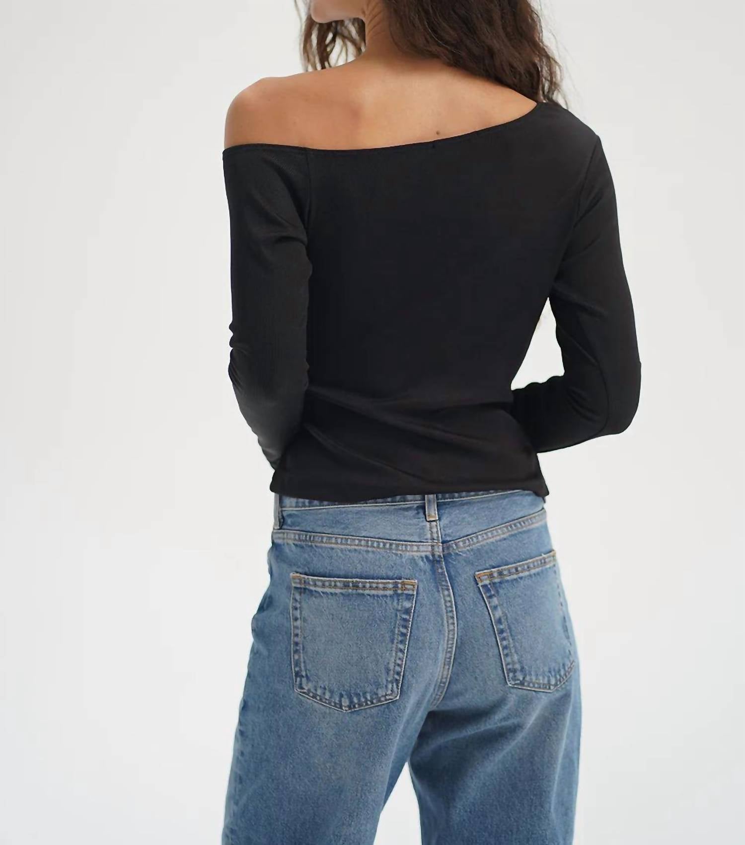 Lna - Panama Drape Top