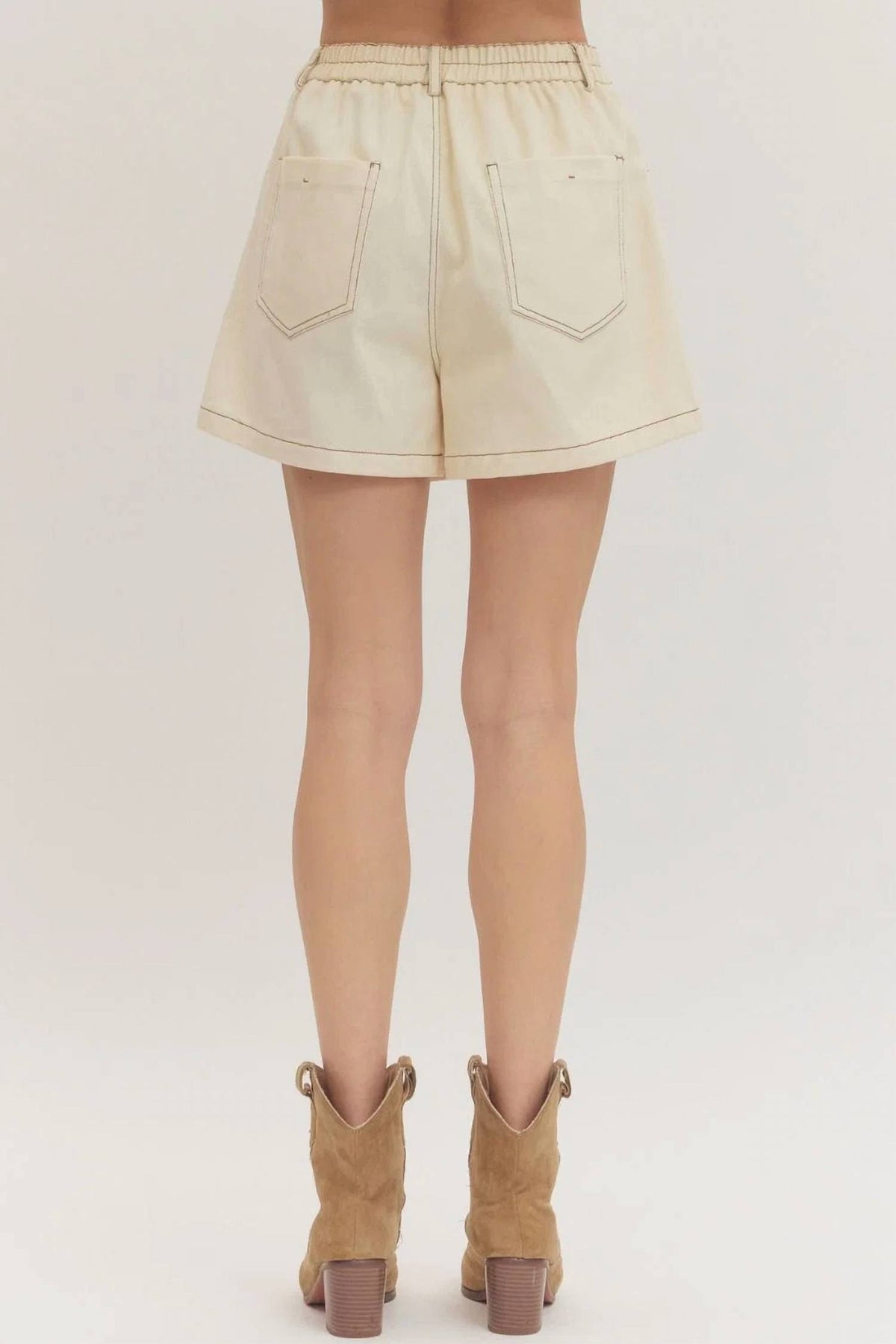 Entro - Morgan Denim Wrap Skort