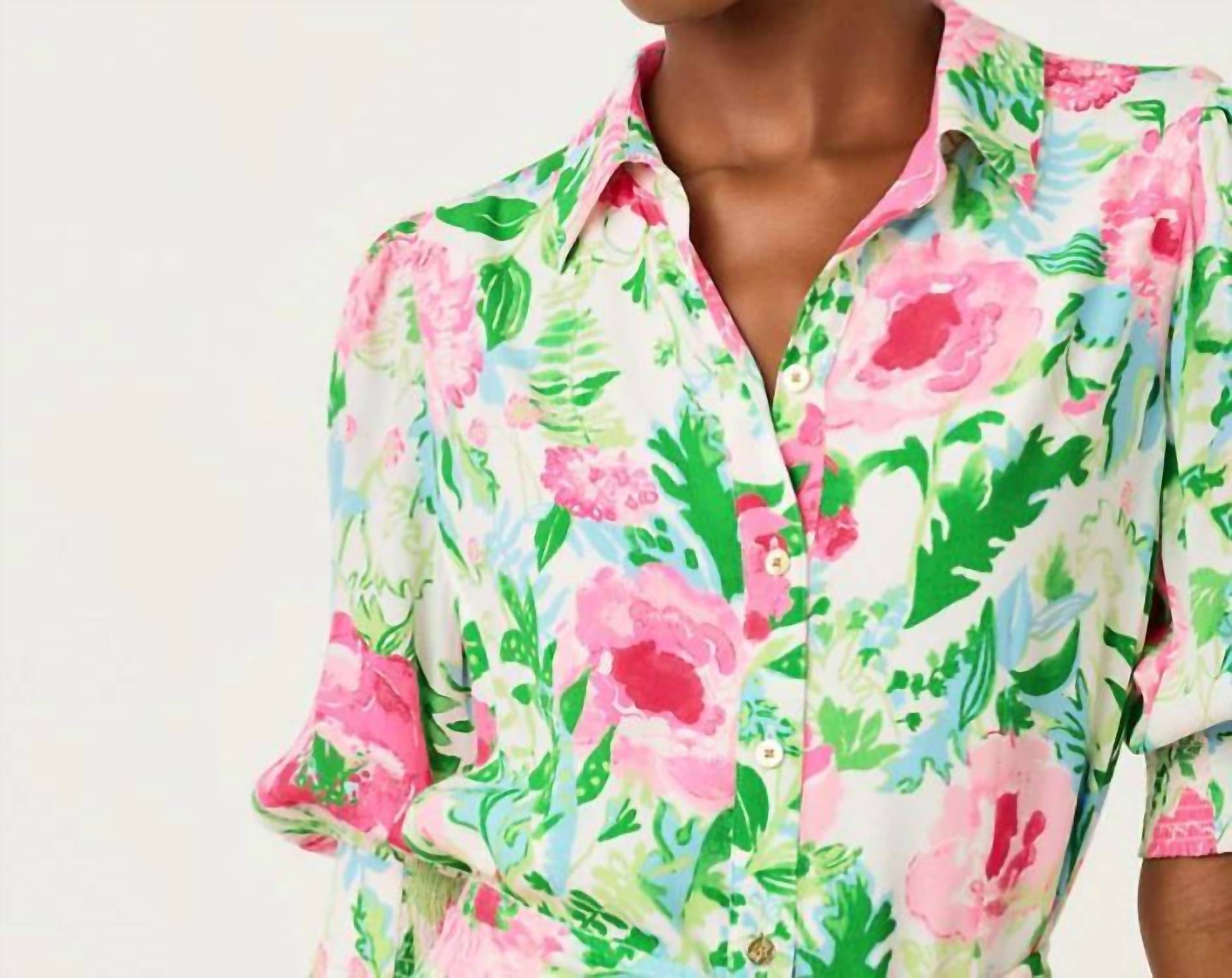 Lilly Pulitzer - Larkyn Short Sleeve Shirt Dress