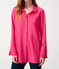 Joseph Ribkoff - Woven Button Down Blouse