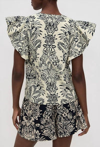 Ulla Johnson - Severine Flutter Sleeve Top