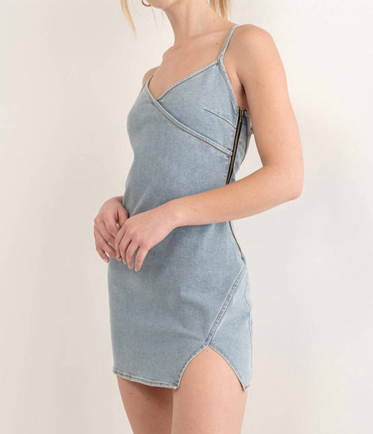 Pretty Garbage - Savannah Denim Mini Dress