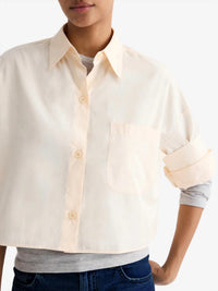 TWP Next Ex Shirt in creme de peche - women's blouse - view 5