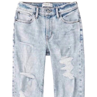 Abercrombie & Fitch - Women's Mid Rise Boyfriend Jeans