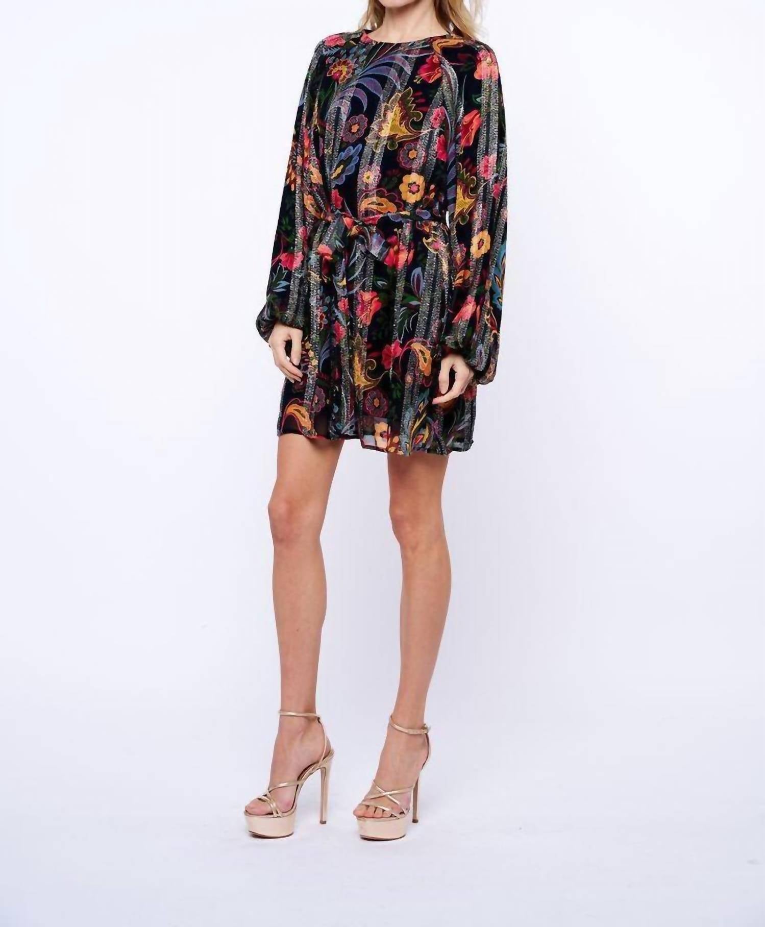 Ciebon - Odette Bubble Sleeve Mini Dress