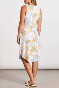 Tribal - Knit Dress With Waist Drawcord