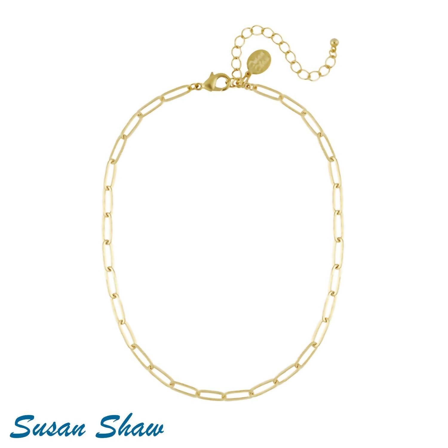 Susan Shaw - Women's Paperclip Medium Necklace