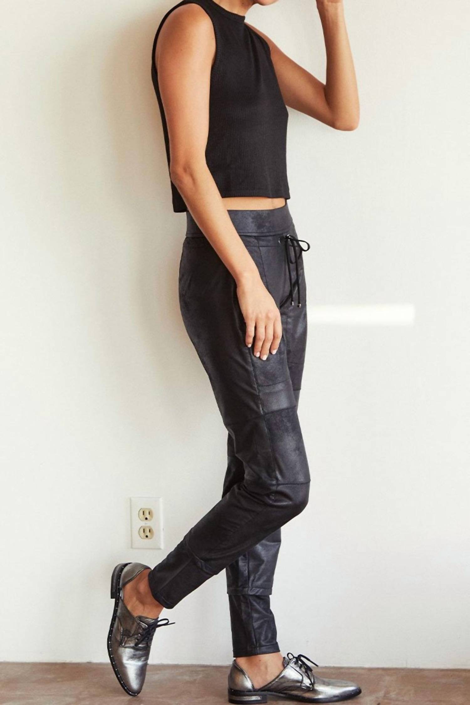 Raffaello Rossi - Women's Candy Vegan Leather Pants