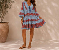 Mystery Resort - Asteria Embroidered Mini Dress