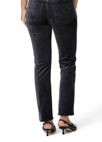 Dl1961 - Women'S - Cindy Twisted Straight Leg Velvet Pants