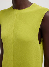 Tibi - Plisse Sleeveless Bias Dress