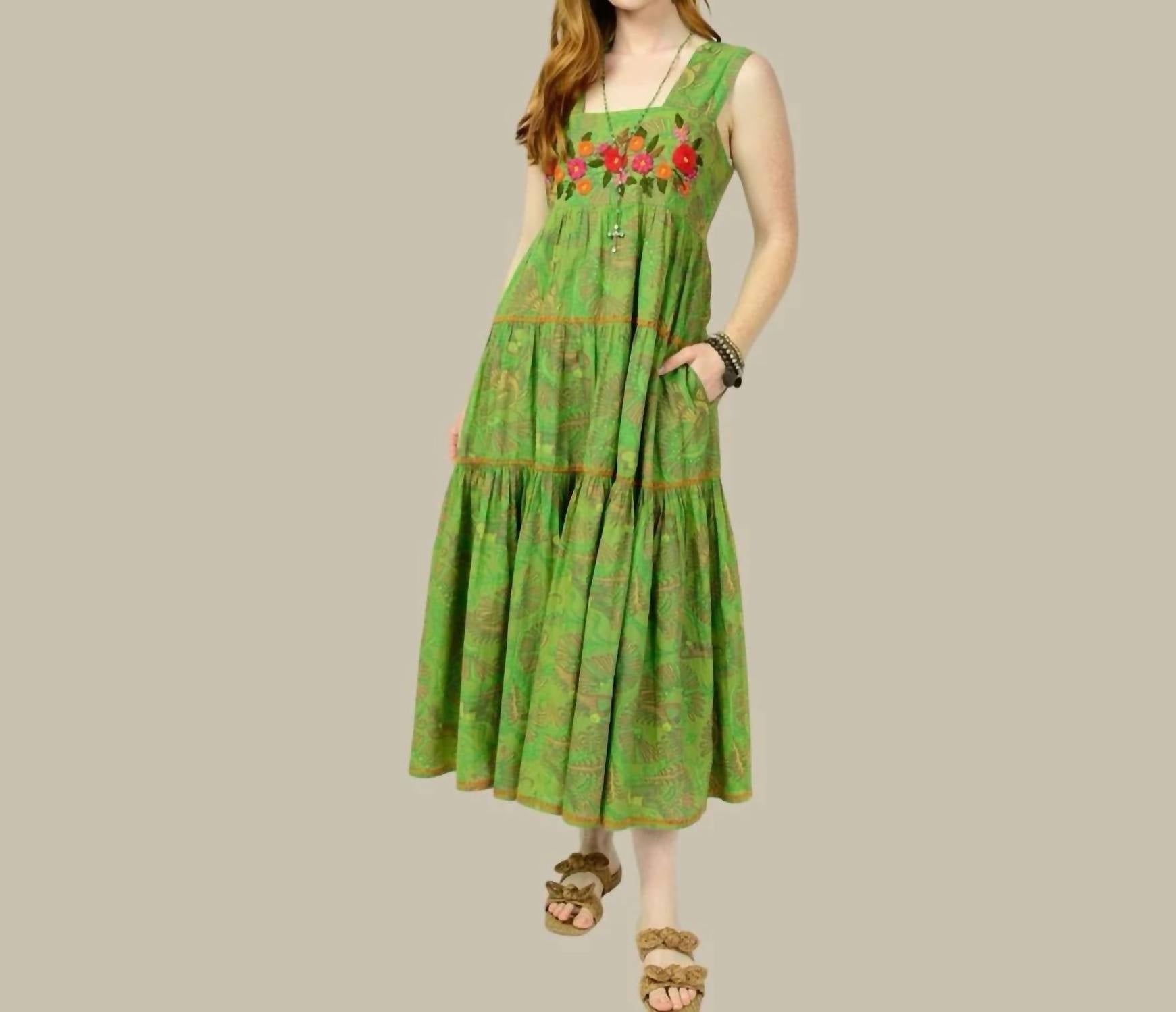 Sister Mary - Irene Botanical Breeze Maxi Dress
