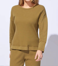 Escape By Habitat - Waffle Knit Crewneck Tee