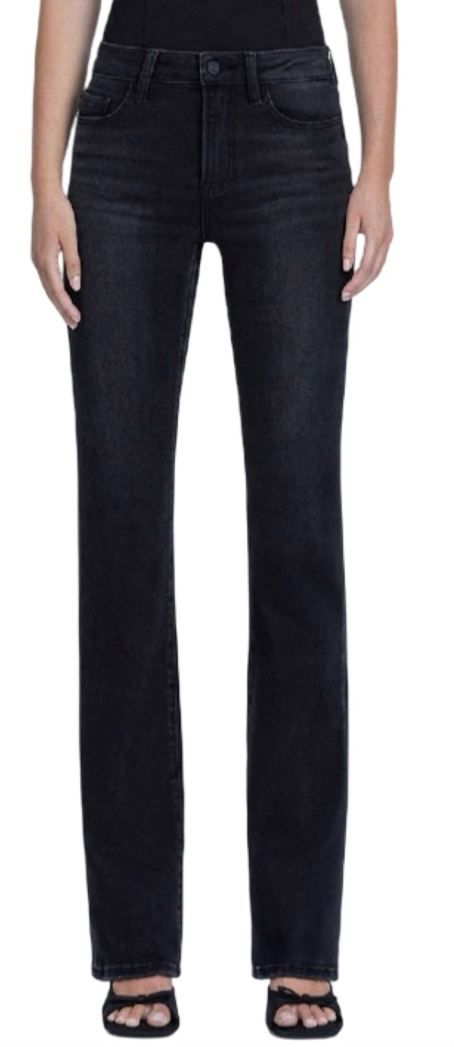 Lovervet - High Rise Full Length Bootcut Jeans