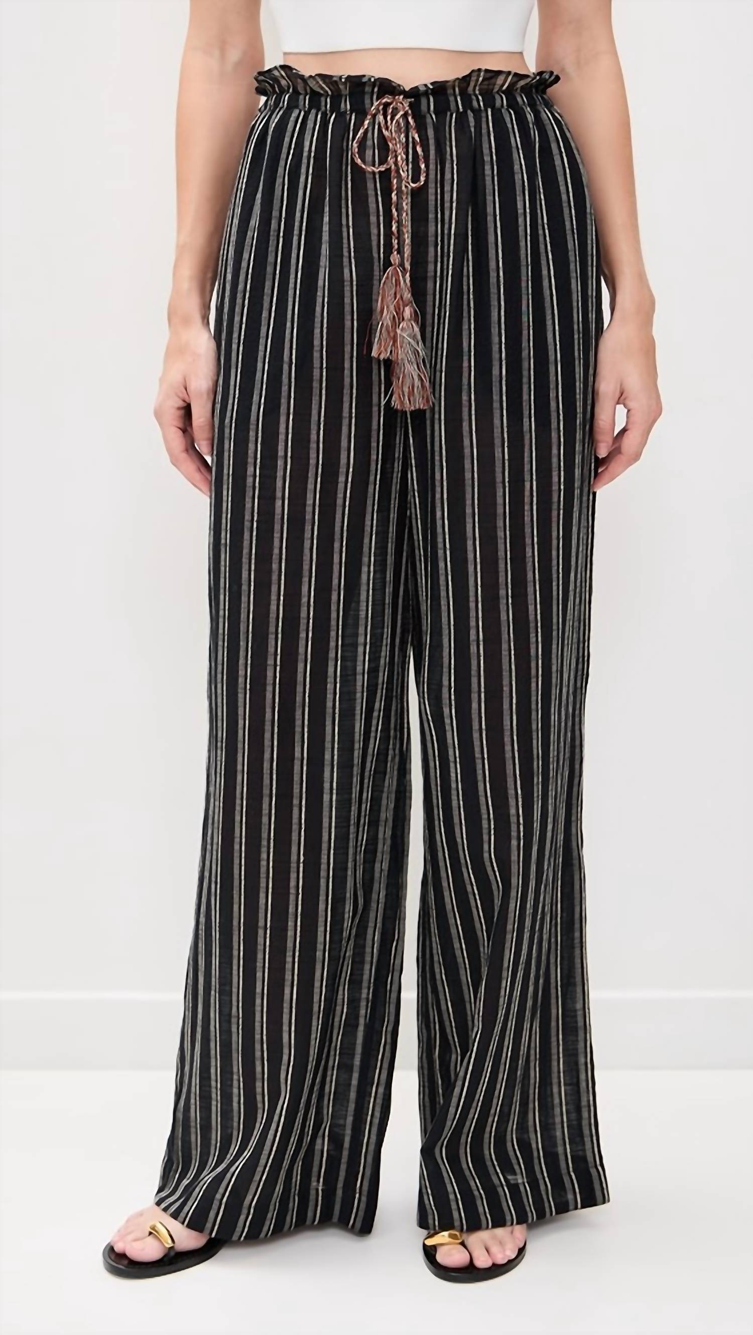 Ulla Johnson - Josephine Striped Coverup Pant
