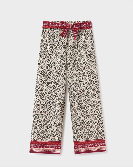 Mayoral - Girl's Chickpea Printed Pant