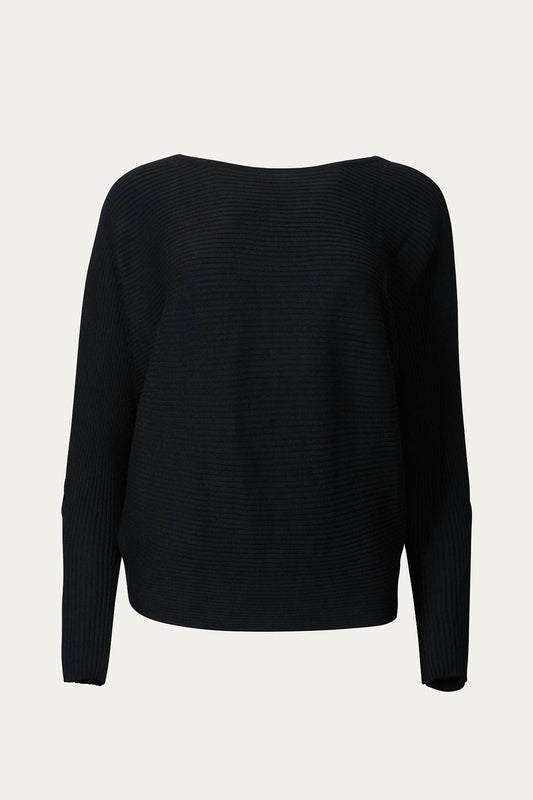 OTTOMAN MODAL-BLEND DOLMAN-SLEEVE SWEATER