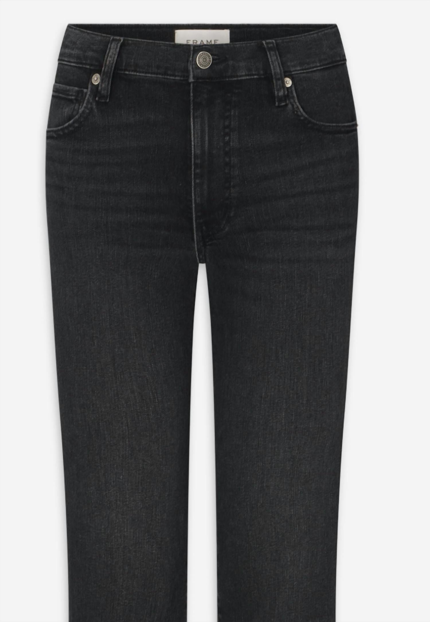 Frame - Mellow High Rise Ankle Jeans
